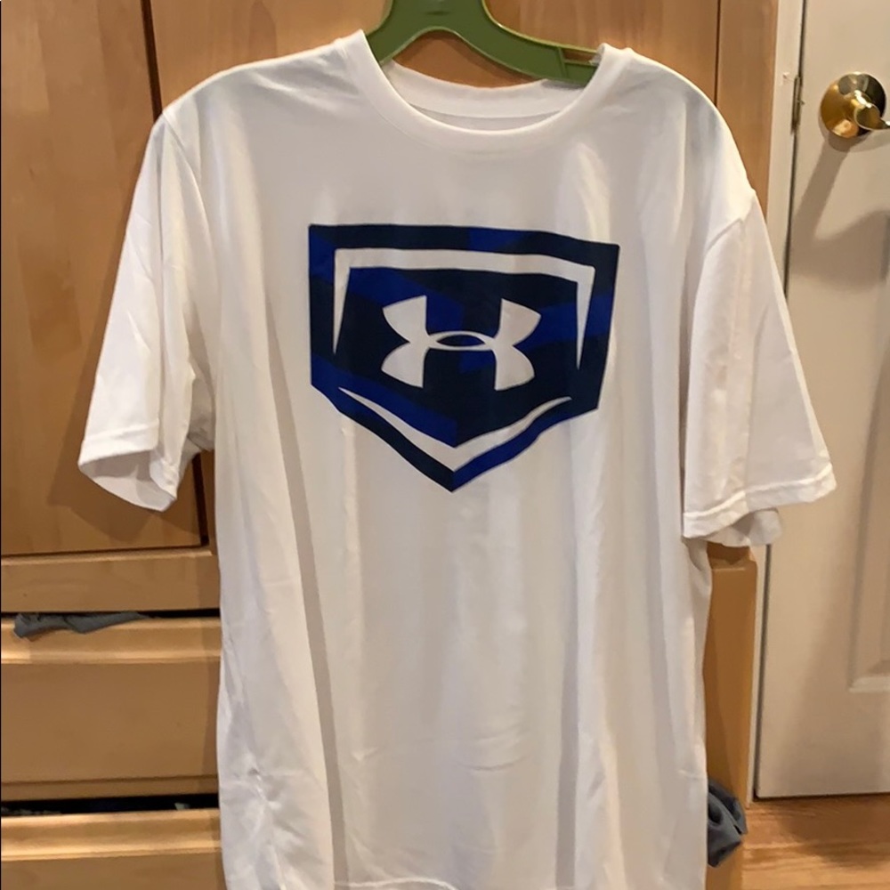 Under armour baseball tee